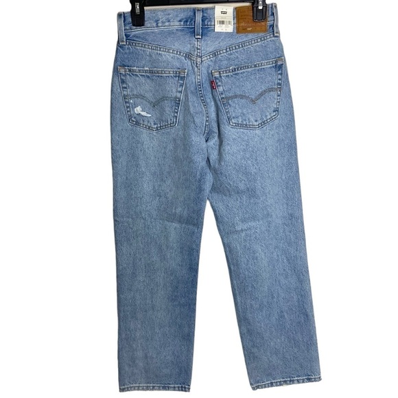 NWT Levi's 501 90's Distressed Jeans 150th Anniversary size 25x30 - Picture 3 of 10